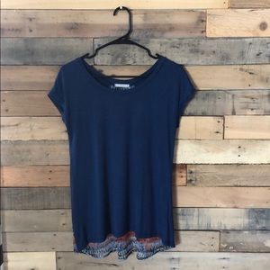Stitch Fix Mixed fabric tunic, size Small